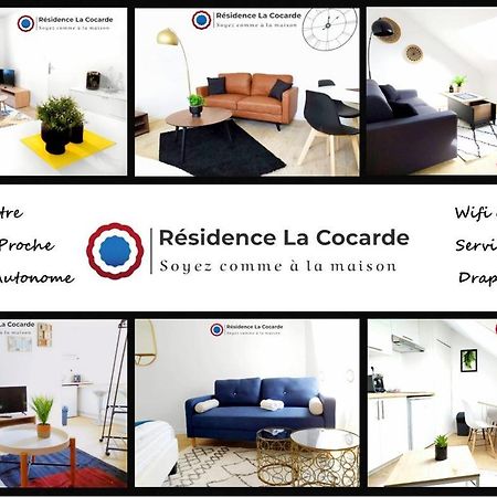Residence La Cocarde, Suites Type Appartements ブールジュ エクステリア 写真