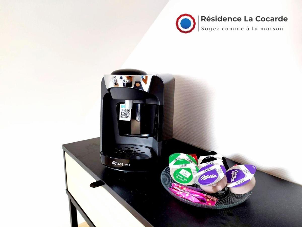 Residence La Cocarde, Suites Type Appartements ブールジュ エクステリア 写真