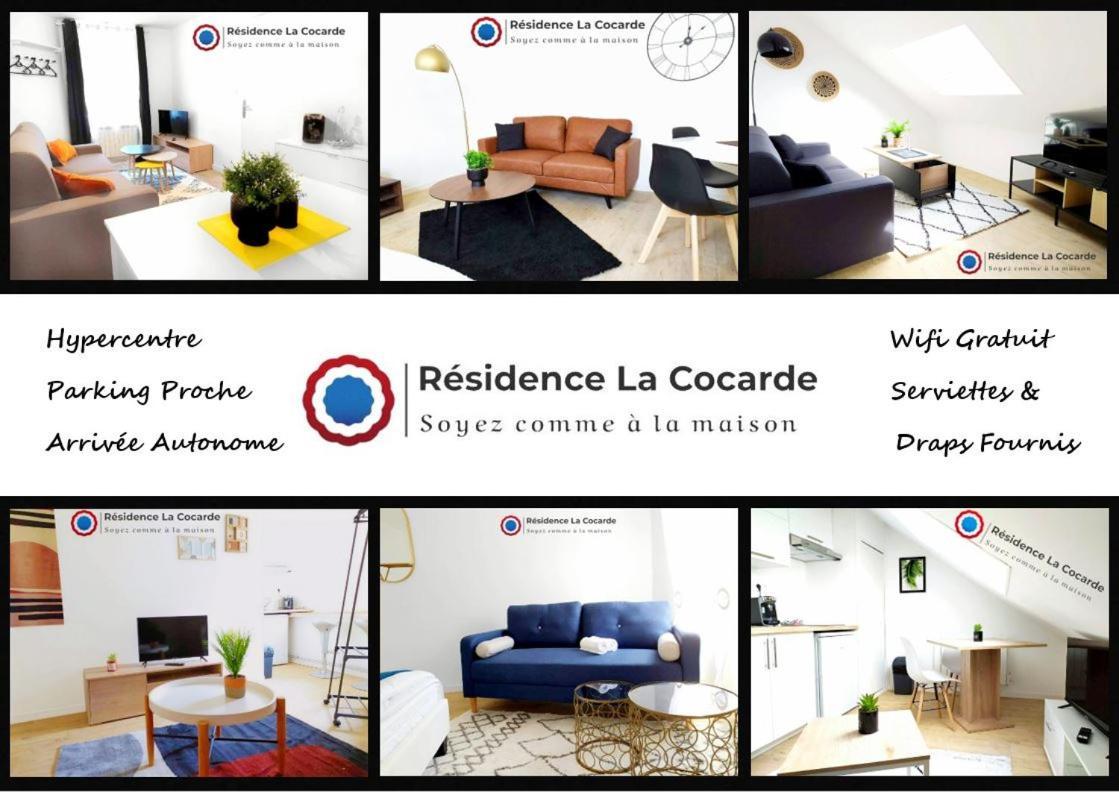 Residence La Cocarde, Suites Type Appartements ブールジュ エクステリア 写真